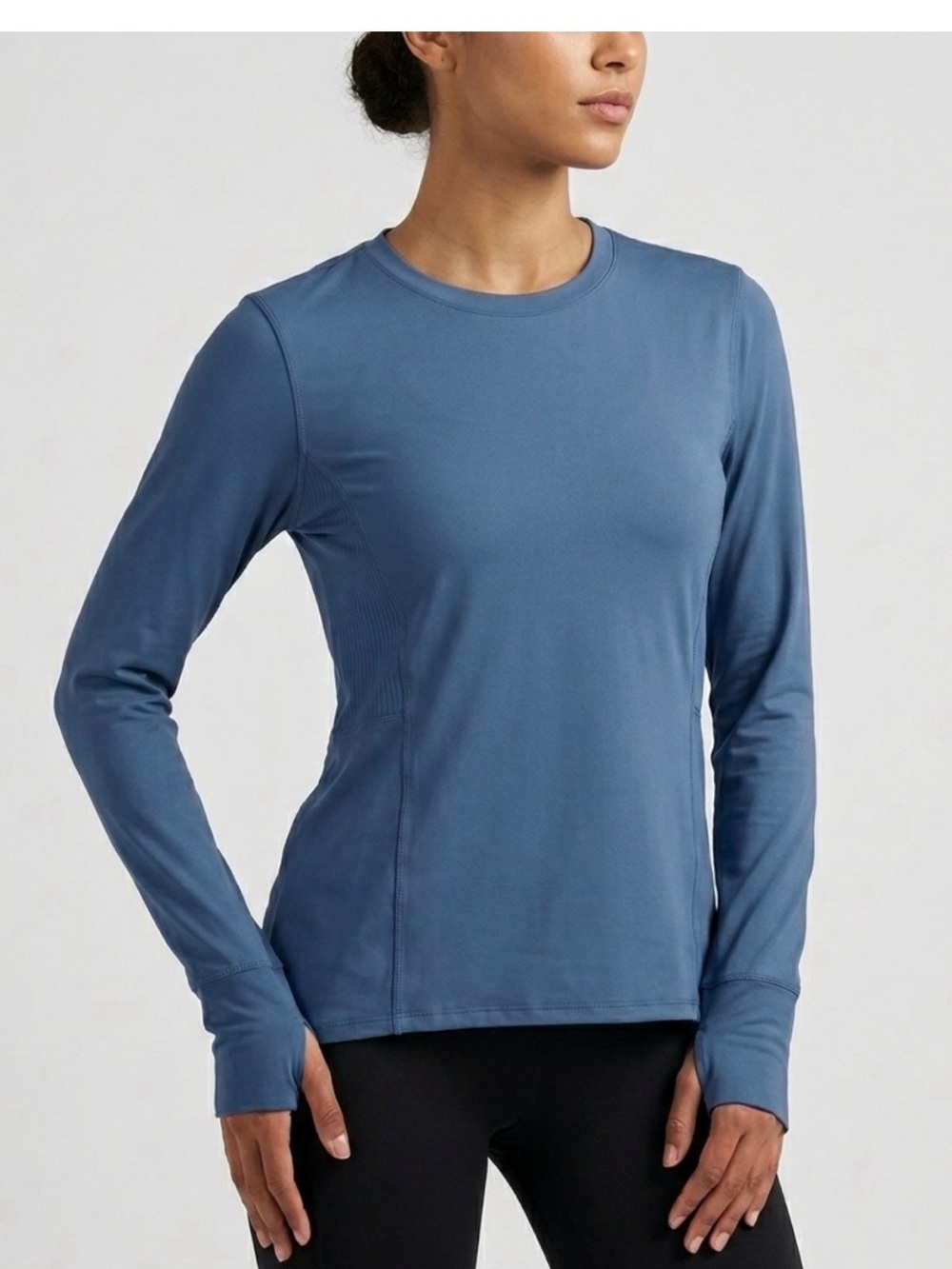 SPYDER Long-Sleeve Crew Neck Top - Blue